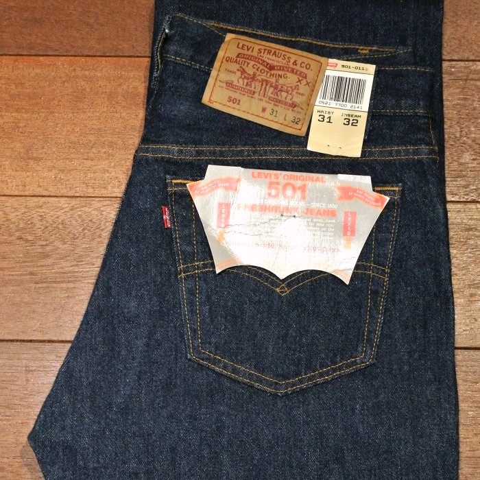 デッドストック 90s Levi's リーバイス 505 リジット USA