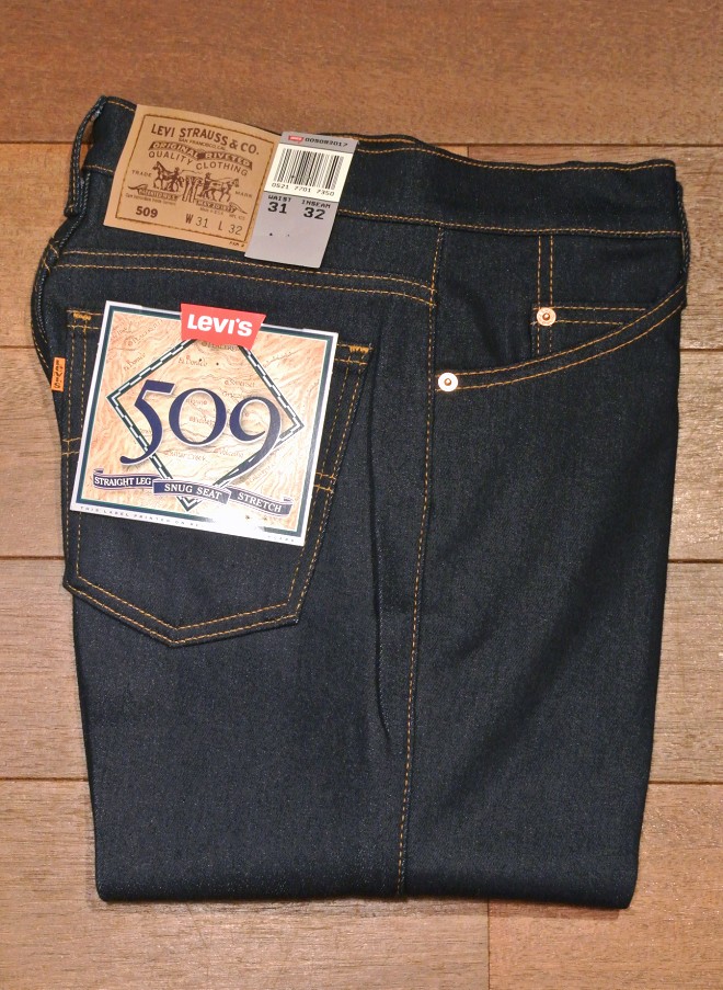 Deadstock Levi's 501 REDLINE,66 SINGLE & 509 STRECH DENIM デッド 