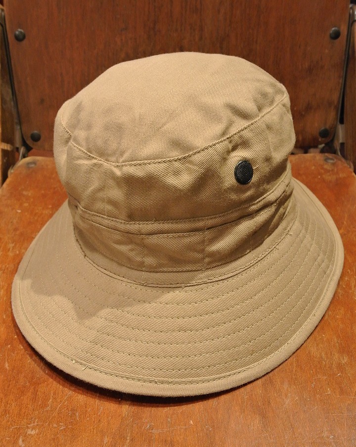 50-60s Deadstock British Army Drill Jungle hat , デッドストック