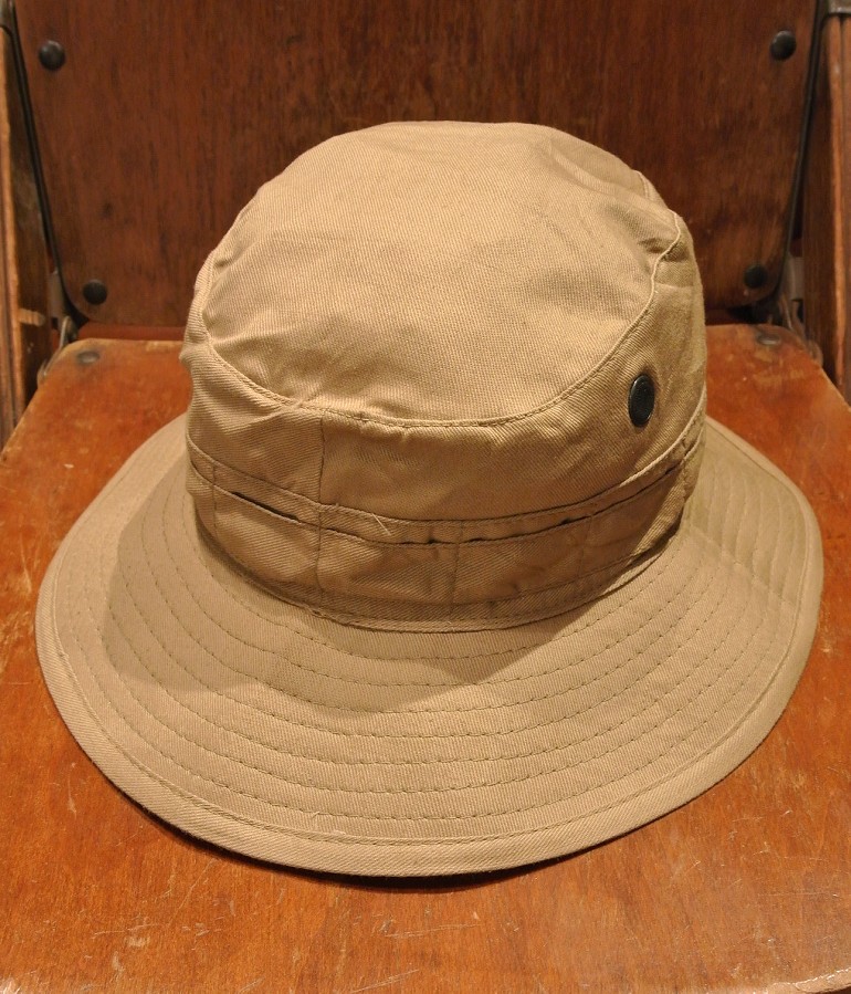 50-60s Deadstock British Army Drill Jungle hat , デッドストック 