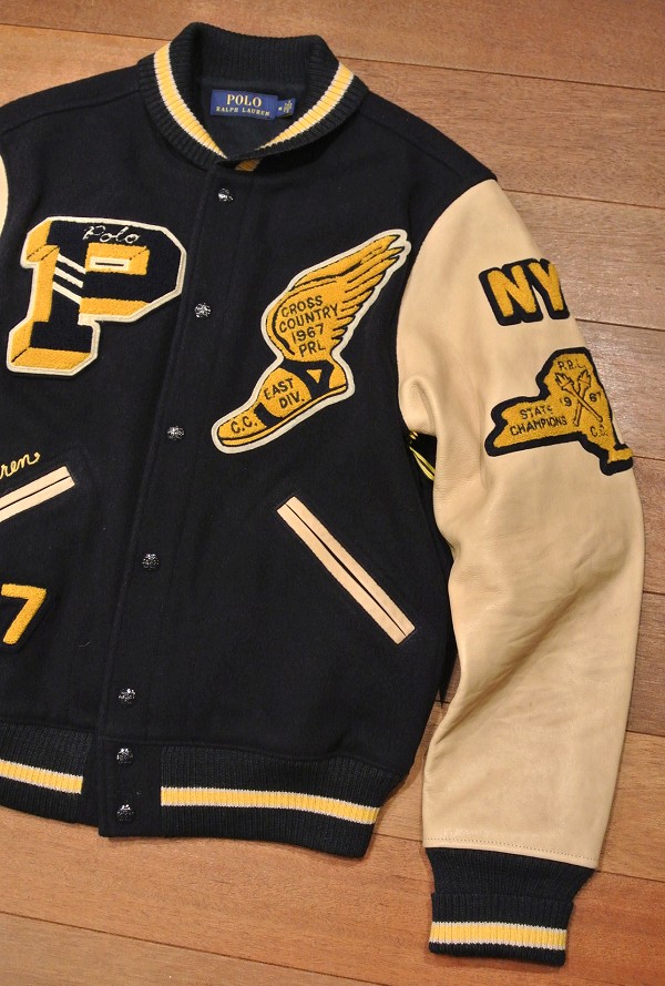 ポロラルフローレン スタジャン “The Iconic Letterman Jacket” | 7th