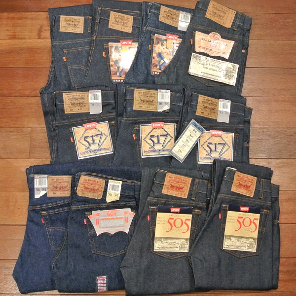 デッドストック 00s Levi's 517 USA製 リジット アメリカ製リーバイス517