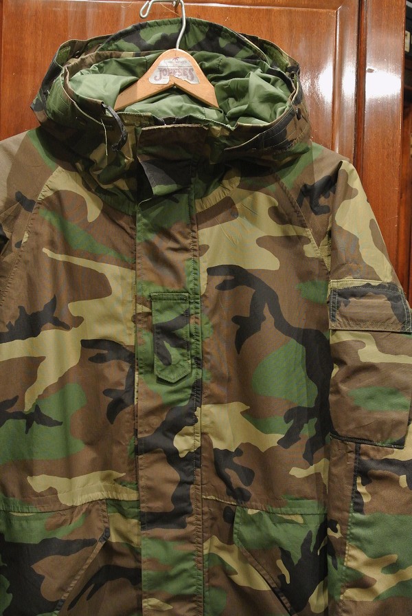 US ARMY ECWCS GORETEX PARKA ゴアテックスパーカー ウッドランドカモ